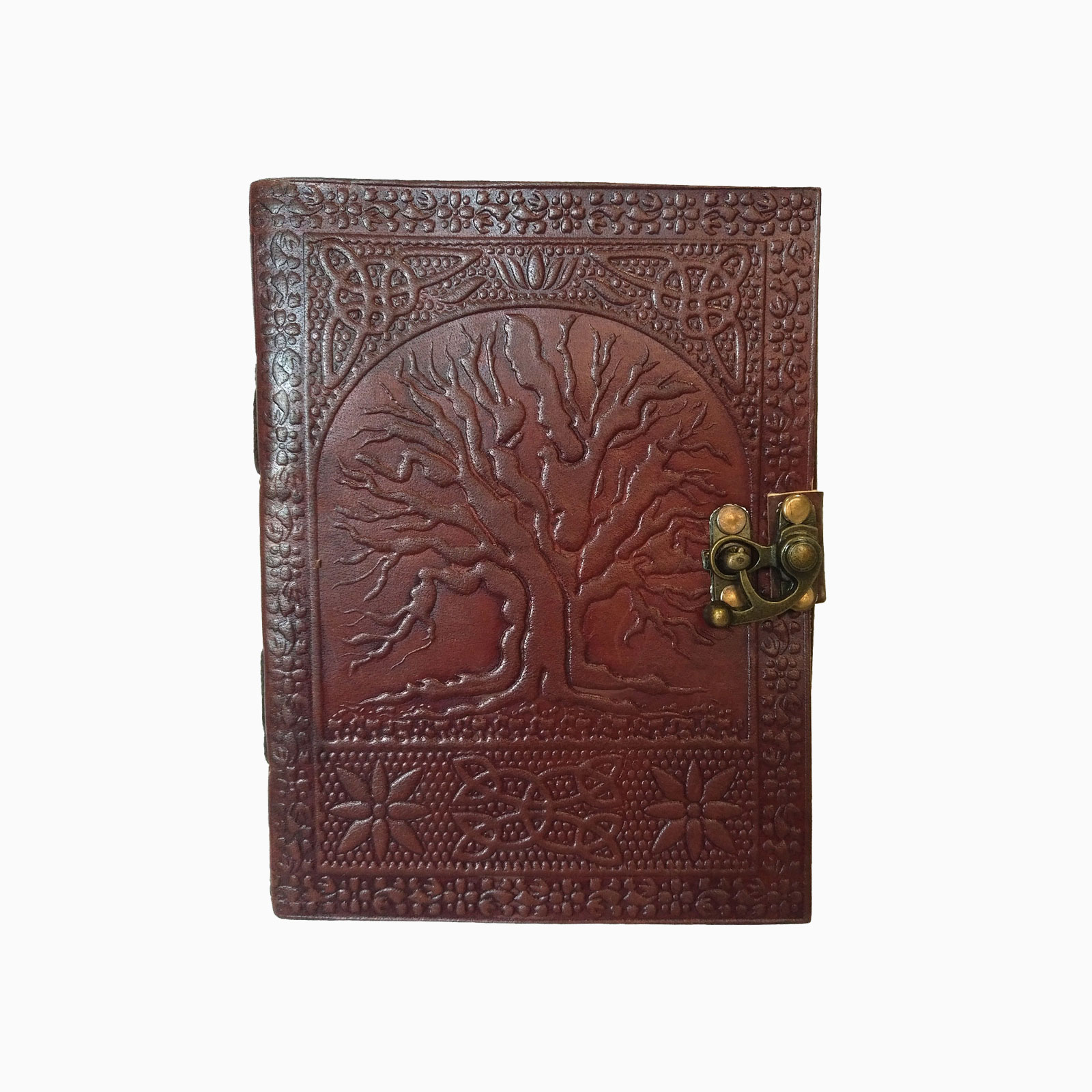 Handmade Vintage Leather Tree Of Life Journal Travel Diary Writing Gift